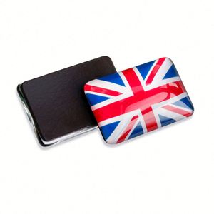 Hot Selling Custom 3D Glass Cabochon Customize Colorful Flags of Different Countries <b>Fridge</b> Crystal Magnet - Product Image 1