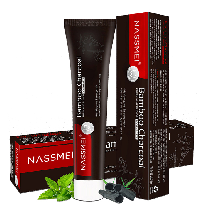 2020 активированный бамбуковый уголь зубная паста отбеливание зубов Зубная паста