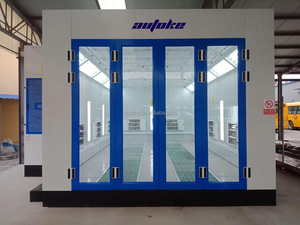 Cabina di verniciatura per auto con <span class=keywords><strong>camera</strong></span> di verniciatura a base d'acqua, - Product Image 6