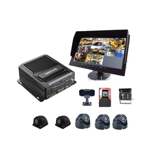 Xe giám sát điều khiển từ xa xe buýt xe tải CCTV DVR 9ch 8CH AHD + 1CH IPC 4G GPS mdvr tầm nhìn ban đêm máy ảnh di động DVR hệ thống - Product Image 2