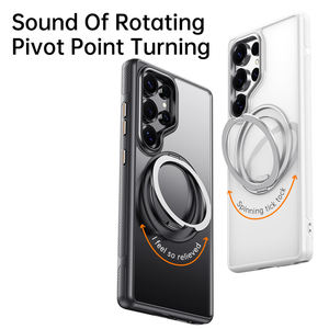 Vente en gros de nouveaux produits de luxe à succès, TPU+PC magnétique, amortissement, engrenage <span class=keywords><strong>360</strong></span> °   Étui de téléphone super anti-chute pour <span class=keywords><strong>Samsung</strong></span> S26 S25 Ultra - Product Image 5