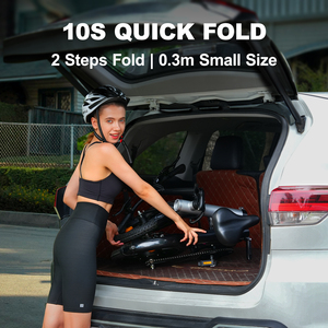 China Supplier Powerful Riding Smart Display 36v Lithium Battery 250w Brushless Motor Long Range Folding Bike A11 Folding - Product Image 5