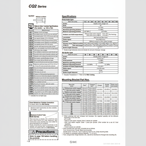 Piezas neumáticas SMC Compact Cylinder - Product Image 1