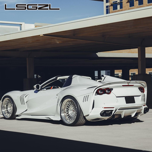 Set di 2/3 Cerchi Forgiati Lucidati per Auto da Corsa con Labbro Graduato 5*114.3 5*120 19 20 21 22 24 26 Pollici per Ferrari 458 990, Classe G, Maclaren <span class=keywords><strong>SV</strong></span> - Product Image 4