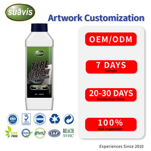 SUAVIS 1000ml Venta al por mayor <span class=keywords><strong>de</strong></span> fábrica <span class=keywords><strong>Sellador</strong></span> líquido antirrobo para neumáticos <span class=keywords><strong>de</strong></span> temperatura regular para bicicletas y motocicletas, compatible con OEM - Product Image 1