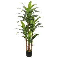 Design de banana folha jardim decorado com tropical simulado planta casamento banquete de plástico decorativo planta verde cores