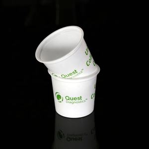 Bac à urines en plastique jetable, 10 pièces, 6oz, avec couvercle, pp - Product Image 6