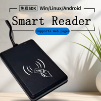 Lector/Grabador NFC Profesional de 13.56MHz para 215 |   Lector de Tarjetas Inteligentes RFID sin Contacto USB de Escritorio