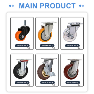 2 inç hareketli all-demir tekerlekler hafif evrensel tekerlekler yüksek sıcaklık ve aşınmaya dayanıklı dökme demir tekerlekler - Product Image 4