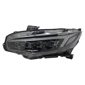 Phares LED Civic 10ème génération (FC FK7 FK8) 2016-2021, 6000K, Nouvelle Version Améliorée, Ensemble d'éclairage Dynamique à <span class=keywords><strong>5</strong></span> Lentilles, Accessoires de Phares Avant de Voiture - Product Image 5
