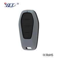 Nouvelle conception 2026 Télécommande 4 boutons à code d'apprentissage EV1527 YET2198 pour contrôleur de porte de garage et portail coulissant