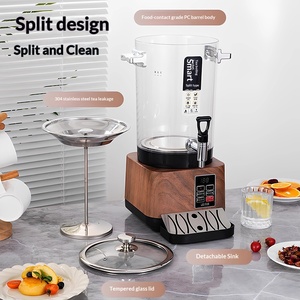 Máquina de Té Inteligente Black Donkey, Comercial, de Vidrio, Portátil, Gran Capacidad, Diseño Aislado, Función de Mantener Caliente Automática, TH-zhu Cha - Product Image 2
