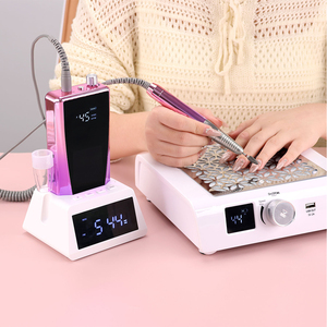 Máy khoan móng tay không dây chuyên nghiệp 45000 vòng/phút, chất lượng cao, sạc lại được, kèm đế sạc dự phòng, mẫu mới 2025 - Product Image 5