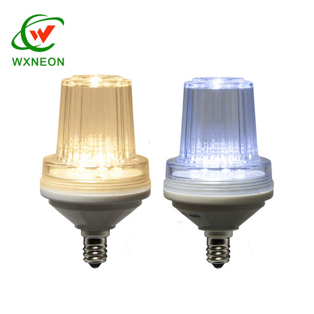 E27 Dual-Use C9 LED Strobe Bulb: Beacon Warning Light Emergency Decoration Tower Light