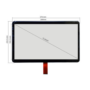 15.6 Inch Capacitive <b>Touch</b> <b>Screen</b> G+G Structure USB ILI2511 <b>Touch</b> <b>Screen</b> - Product Image 2
