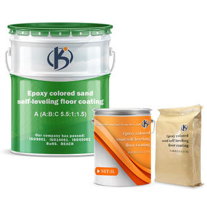 Fabbrica all'ingrosso epossidico pavimento rivestimento autolivellante strato di vernice epossidica sabbia colorata spessa <span class=keywords><strong>per</strong></span> interni <span class=keywords><strong>esterni</strong></span> - Product Image 1