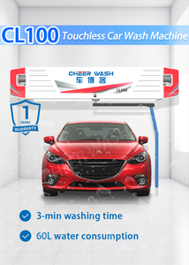 Cheer Wash CL100 2024 Macchina Automatica per Lavaggio <span class=keywords><strong>Auto</strong></span> <span class=keywords><strong>Interni</strong></span> in Acciaio Inox, Attrezzatura Touchless a 360 Gradi - Product Image 2