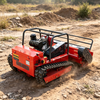 Tondeuse robotisée tout-terrain autopropulsée 1200W, 2 temps/4 temps, haute puissance, de qualité industrielle et économique