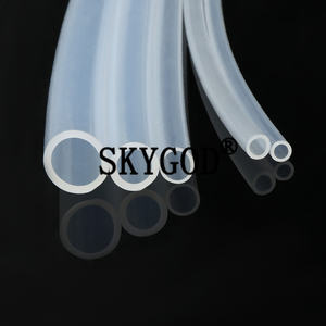 सिलिकॉन ट्यूब खाद्य ग्रेड लचीला ट्यूबिंग पाइप तापमान प्रतिरोध Nontoxic पारदर्शी स्पष्ट रबर ट्यूब - Product Image 4