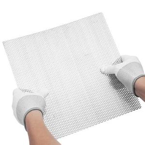 Trou rond maille perforée métal Top vente feuille de maille panneau perforé en aluminium planche métallique perforée