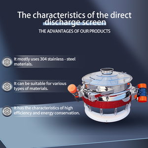 Nhà Máy bán hàng trực tiếp sản lượng cao xả trực tiếp sàng lọc máy cho bột và hạt tạp chất loại bỏ rung màn hình - Product Image 5