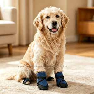 Botas para Perro, Botas de Invierno para Perro, Botas Antideslizantes para Mascotas, Botas de Goma para Mascotas, Cubrebotas para Perro para Caminar al Aire Libre, Clima Lluvioso y Frío, Uso Diario - Product Image 5