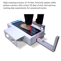 Scanner 3D numérique pour la mesure des semelles intérieures, machine de mesure pour les magasins de chaussures orthopédiques sur mesure, instrument de vérification de l'alignement et de jaugeage