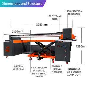 Impresora UV <span class=keywords><strong>Sena</strong></span> Stone, Impresora UV de Cama Plana para Mármol, Máquina de Impresión Digital Industrial para Granito, Piedra, Mármol y Cerámica - Product Image 2