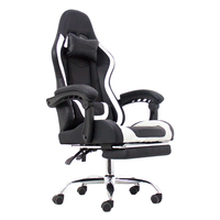 Fauteuil de jeu inclinable en cuir PU, fabrication directe, couleur personnalisable, pour bureau et jeux sur ordinateur