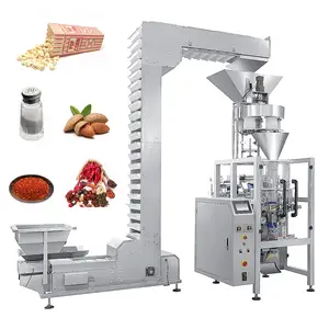 Automatic Granular Multi Lanes Chilli Powder and Spice Couscous Pouch Salt Popcorn Pack Machine for Dry Fruit