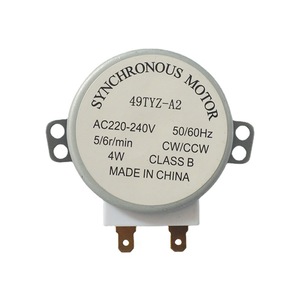 มอเตอร์ซิงโครนัส 49TYZ-A2 AC220-240V 5/6 รอบต่อนาที 4 วัตต์ คลาส B ผลิตในจีน มอเตอร์จานหมุนเตาไมโครเวฟ - Product Image 3