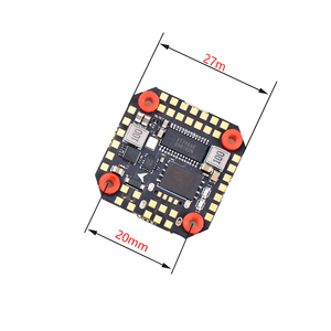 Jhemcu ตัวควบคุมการบิน <span class=keywords><strong>F405</strong></span>พร้อมกล่องดำ noxe Baro OSD 5V 10V BEC ใช้ได้กับชิ้นส่วนโลหะ RC 3-6S 20x20mm สีดำ - Product Image 4