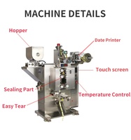 Machine d'emballage automatique multifonctionnelle de sachets de nourriture pour chat avec fonction d'agitation