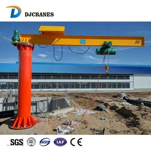 Gru a braccio a sbalzo per sollevamento imbarcazioni, a montaggio a pilastro, con rotazione a 360 gradi, personalizzabile in fabbrica - Product Image 4