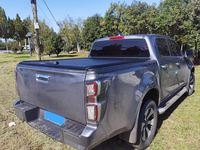 Couvre-caisse de camionnette en aluminium rigide, étanche, verrouillable, à clé, manuel, à rouleaux rétractables, pour FORD Ranger Wildtrak T8
