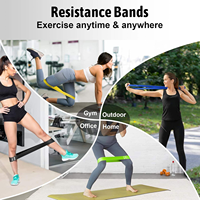 Équipement d'entraînement de football, accessoires, bandes de résistance, bandes d'entraînement pour le fitness, 5 bandes élastiques d'exercice