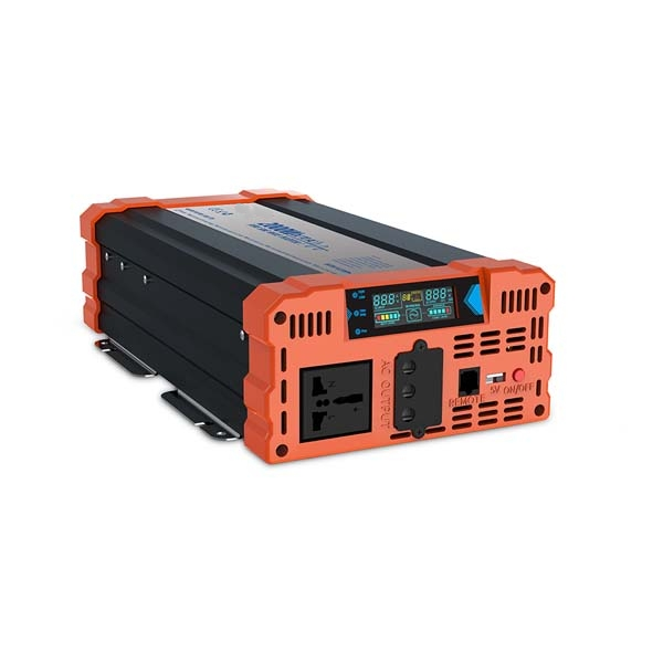MECHIPS  CE Certified 2000watt UPS Inverter Pure Sine Wave 12V/24V Dual Input to 220V/230V 50Hz for Home & Commercial