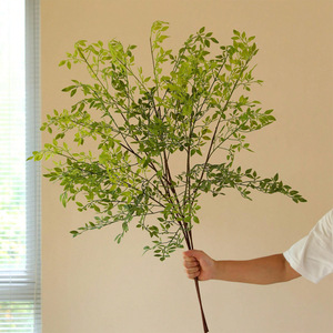 Plantas Artificiales LY, <span class=keywords><strong>Bambú</strong></span> <span class=keywords><strong>de</strong></span> <span class=keywords><strong>la</strong></span> <span class=keywords><strong>Suerte</strong></span> en Maceta <span class=keywords><strong>de</strong></span> 43.3 Pulgadas, Verde, Resistente a los Rayos UV, Decoración <span class=keywords><strong>para</strong></span> Bodas, Uso en Exteriores - Product Image 3