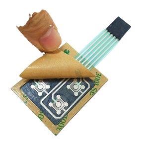 Điều khiển từ xa nổi nút Tactile kim loại Dome Bàn phím thiết bị chuyển mạch không thấm nước màng bảng chuyển đổi với 3m300lse dính - Product Image 2