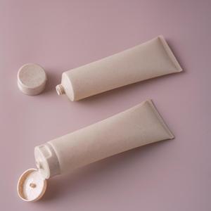 Biodegradable Straw Composite Tubes For Cosmetic Packaging Travel Squeeze Bottles Empty Containers - Product Image 3