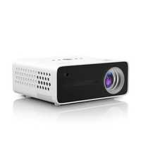 Meilleur projecteur intelligent Android 4K HT22 blanc avec télécommande, projecteur 4K Ultra HD pour la maison