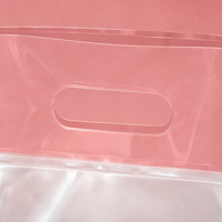 Sacs à main en plastique personnalisés pour la promotion de marque, l'emballage de vêtements, l'emballage cadeau et le transport en magasin