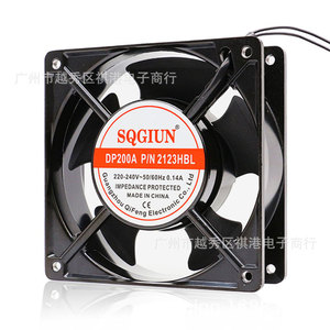 Ventilateur de refroidissement SQGIUN 120x120x38mm 220V à noyau en cuivre et double roulement à billes, ventilateur industriel pour la dissipation de chaleur des machines - Product Image 4