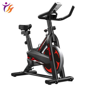 Vélo de <span class=keywords><strong>spinning</strong></span> Nordika professionnel en acier avec écran LCD et résistance à contact direct pour l'exercice physique à domicile en intérieur - Product Image 2