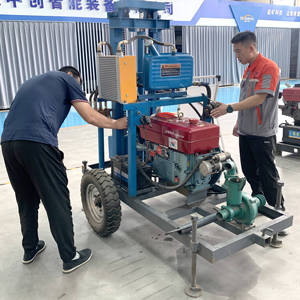 120m Deep Borehole Drill Portable Water Drilling <strong>Rig</strong> - Product Image 2