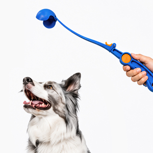 Detachable Interactive Outdoor Puppy Play Toy Sustainable Eco-Friendly <b>Rubber</b> <b>Plastic</b> Stick Durable Tennis for Dog Training - Product Image 1