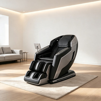 Fauteuil de massage électrique intelligent Boncare K21 à gravité zéro, de luxe, avec fonctions musicales et de massage multi-zones pour le corps et la taille, pour une relaxation optimale.