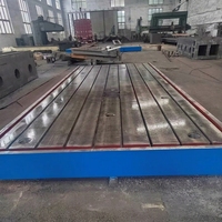 Nouvelle table de soudage de précision Meisida HT250 en fonte avec rainures en T, plateforme de fixation CNC, établi industriel personnalisé