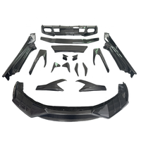 Kit de carrosserie en fibre de carbone de Style M pour Lamborghini Huracan LP580 LP610 diffuseur avant en fibre de carbone jupe latérale aileron arrière