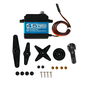 Servo de Alto Torque 45KG con Motor Sin Núcleo, Engranaje Metálico Digital y de Acero Inoxidable, Servo <span class=keywords><strong>Arduino</strong></span> para Robótica DIY, Coche RC - Product Image 4